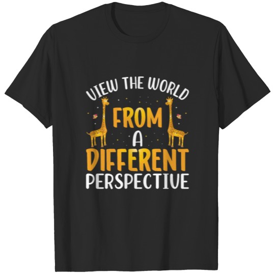 Discover View the World from a Different Perspective T-shirt