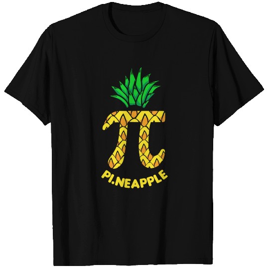 Happy Pi Day Symbol Nerd Geek Pie Pi.neapple 3.14 T-shirt