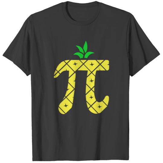 Happy Pi Day Symbol Nerd Geek Pie Pi.neapple 3.14 T-shirt