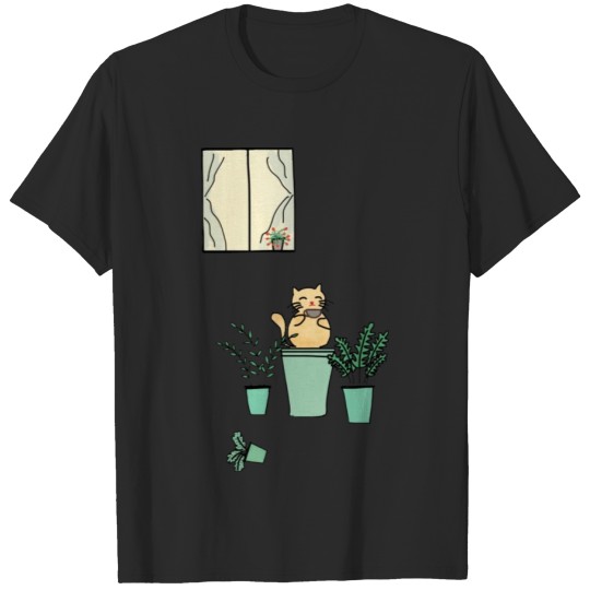 Discover I love my plants and cats T-shirt