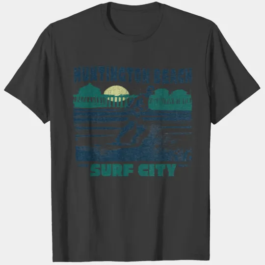 Huntington Beach - Surf city - California T-shirt