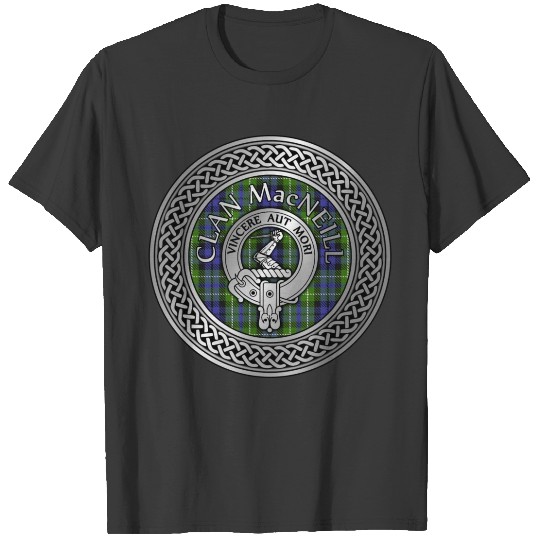 Clan MacNeill of Gigha Crest & Tartan T-shirt