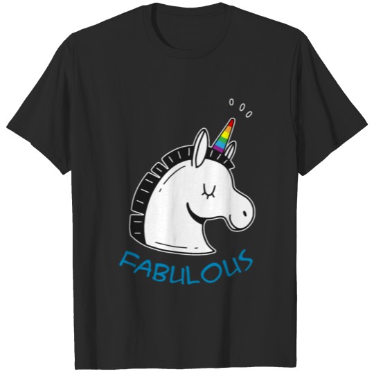 Discover Gay Unicorn Fabulous CSD Queer Pride LGBTQ T-shirt