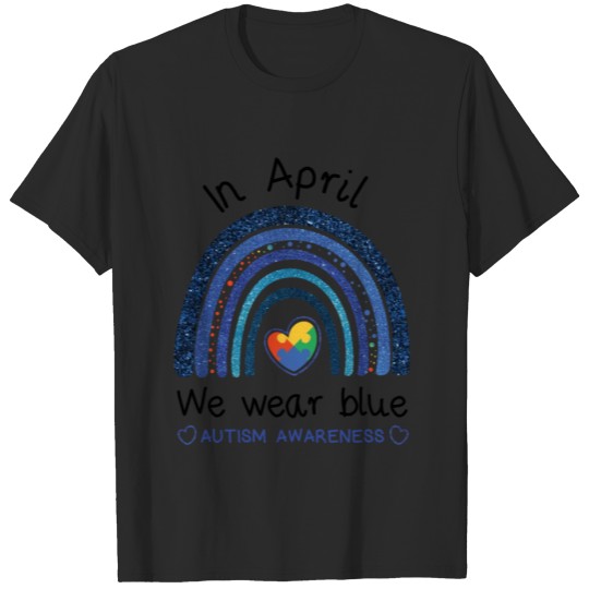 Discover In April Blue Special Autism Awareness T-shirt
