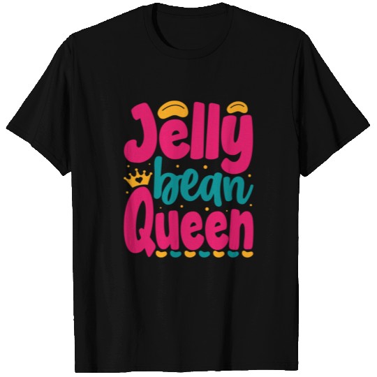 Jelly Bean Queen Cute Girls Easter T-shirt