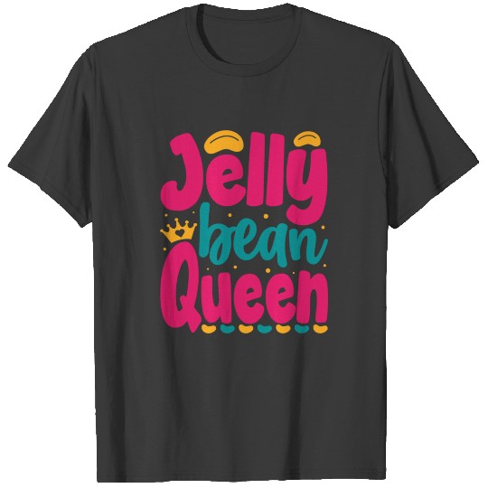 Jelly Bean Queen Cute Girls Easter T-shirt