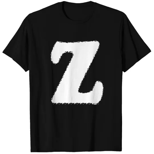 Letter Z Ocean Style T-shirt