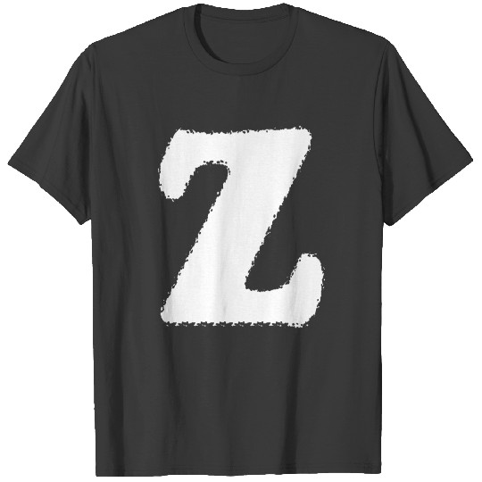 Letter Z Ocean Style T-shirt