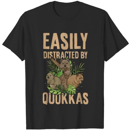 Discover Easily distracted by quokkas Quote for a Quokka T-shirt