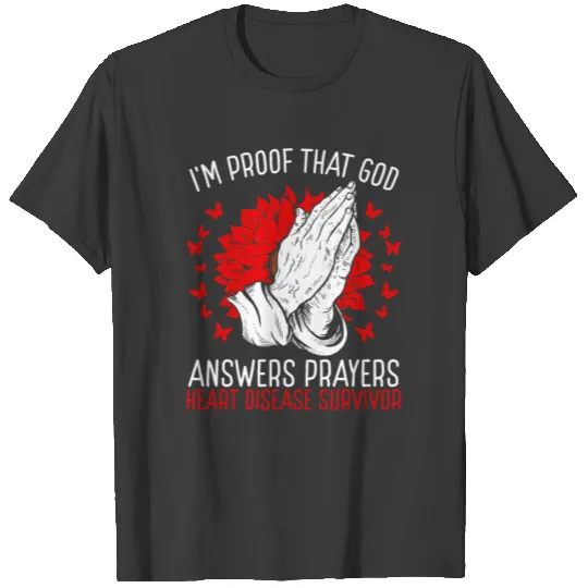 CHD Awareness God Faith Heart Disease Survivor T-shirt