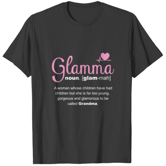 Glamma Definition Cool Grandma Gifts Relaxed Fit T-shirt