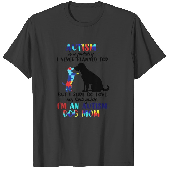 Autism is a journey Labrador Retriever family gift T-shirt
