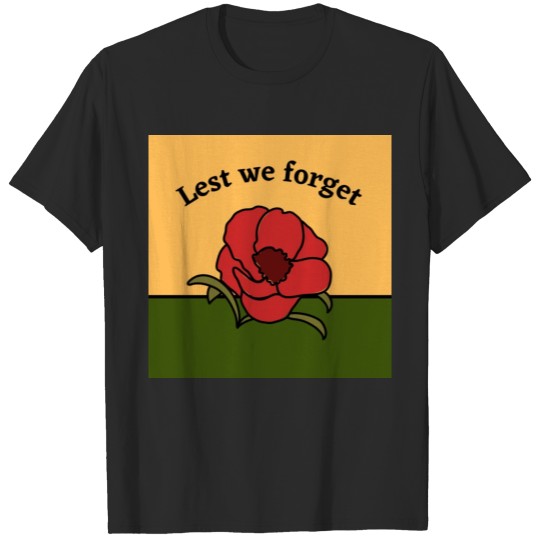 Discover Lest We Forget T-shirt