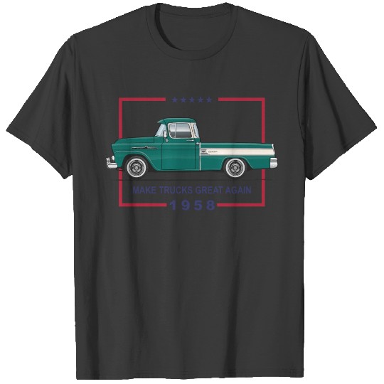 Discover 1958 Great Again Indian Turquoise T-shirt
