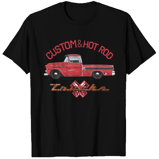 Custom and Hot Rod Cardinal Red T-shirt