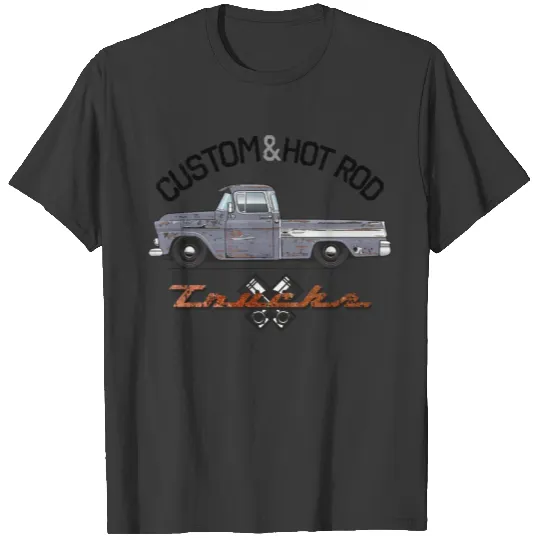 Custom and Hot Rod Granite Gray T-shirt