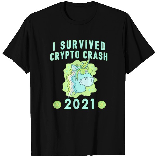 Bitcoin Crypto Crash Trader Crypto T-shirt