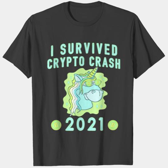 Bitcoin Crypto Crash Trader Crypto T-shirt