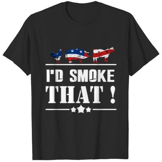 Discover I'd smoke that T-shirt