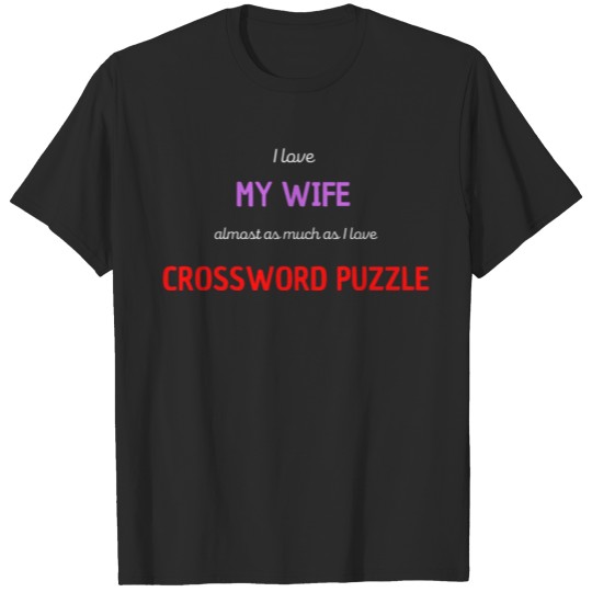 Discover Gift crossword puzzle humor fan crossword T-shirt