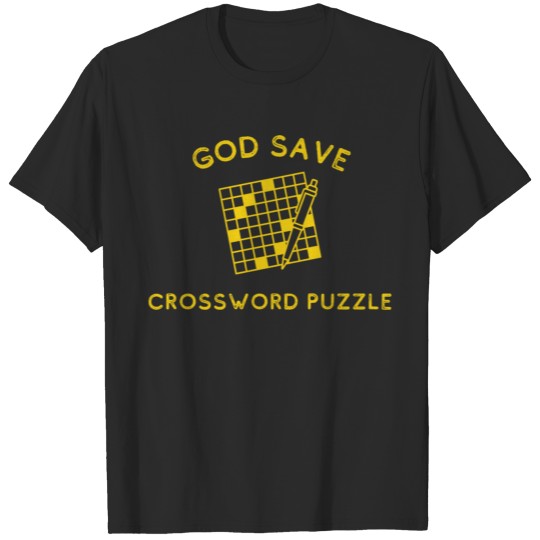 Discover Gift crossword puzzle humor fan crossword T-shirt