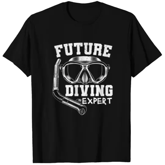 Future Diving Expert Scuba Diving Aquatic Ocean T-shirt