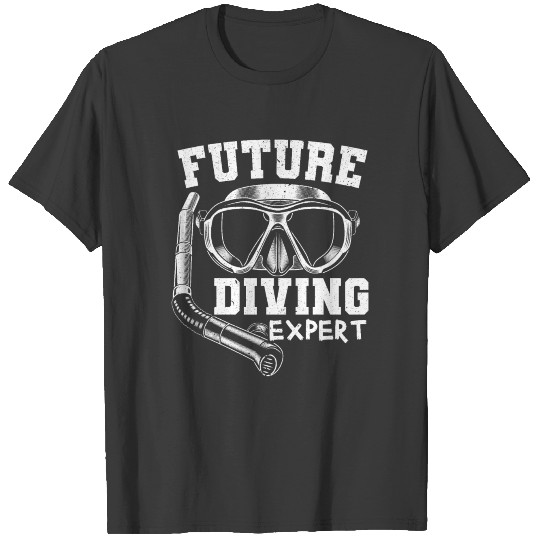 Future Diving Expert Scuba Diving Aquatic Ocean T-shirt