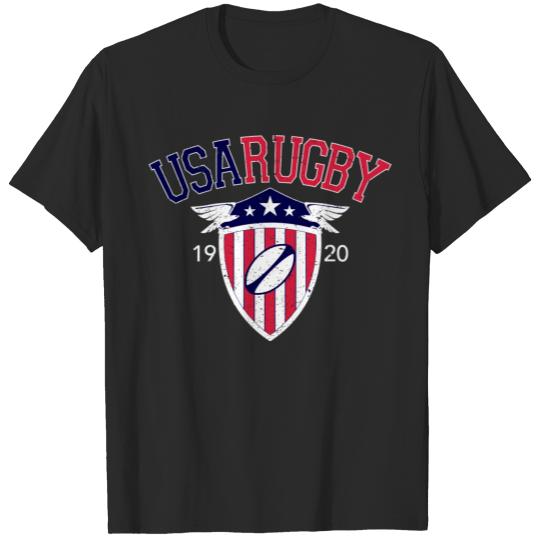 Discover Vintage Usa Rugby T-shirt
