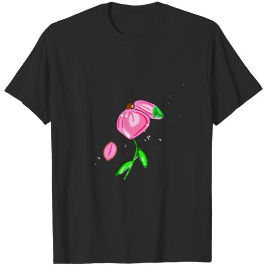 Spring plant flower icon nature T-shirt