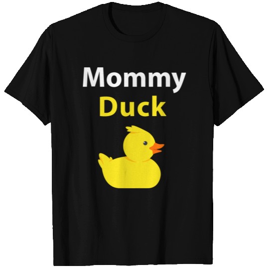 Funny Mommy Duck Rubber Duck Mom T-shirt