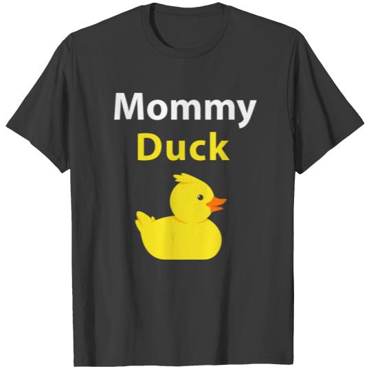 Funny Mommy Duck Rubber Duck Mom T-shirt