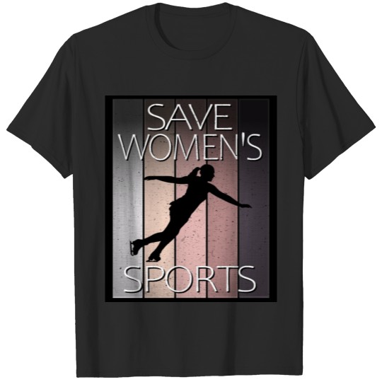 Discover Save Women's Sport Act ~ Women's Figure Skating T-shirt