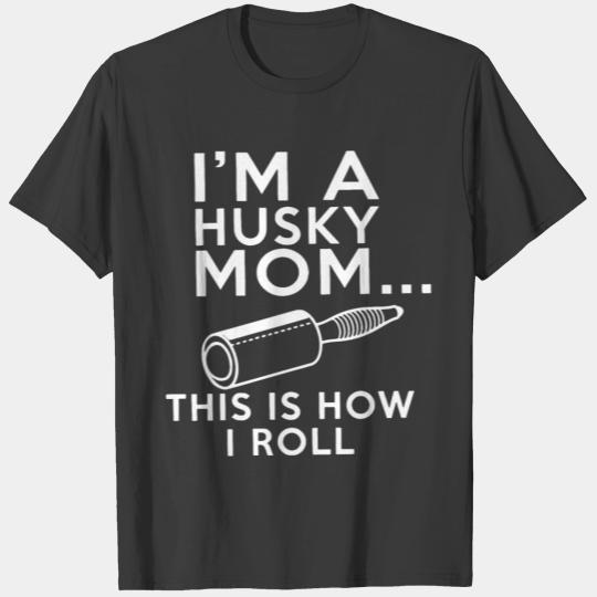 Mama Embroidered Floral Applique Simple Mama Gift T-shirt