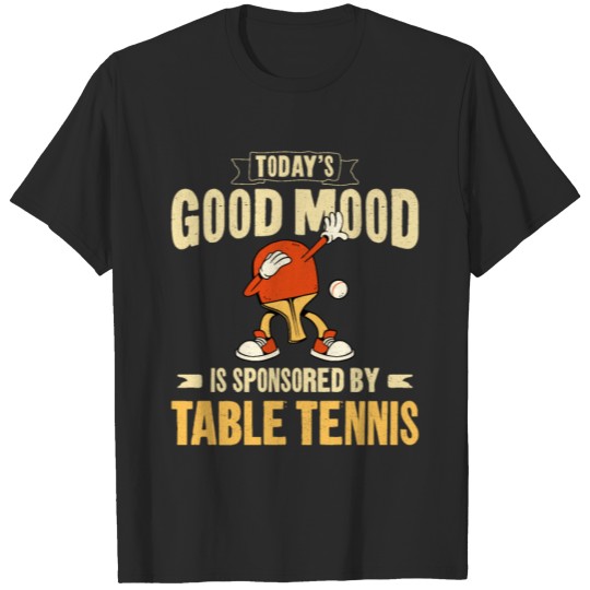 Discover Ping Pong Table Tennis Paddle T-shirt
