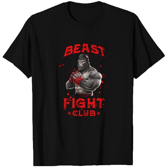 Gorilla Beast Fight Club T-shirt
