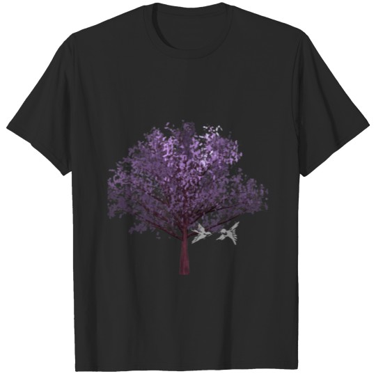 Discover Purple Tree T-shirt