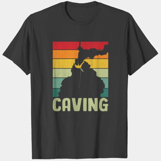 BORN TO CAVE - Spelunker Underground Caving Speleo T-shirt