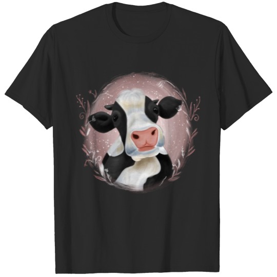 Discover Cow Drawing T-shirt
