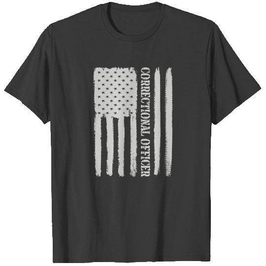 Correctional Officer 4th of July Gift Fourth July T-shirt