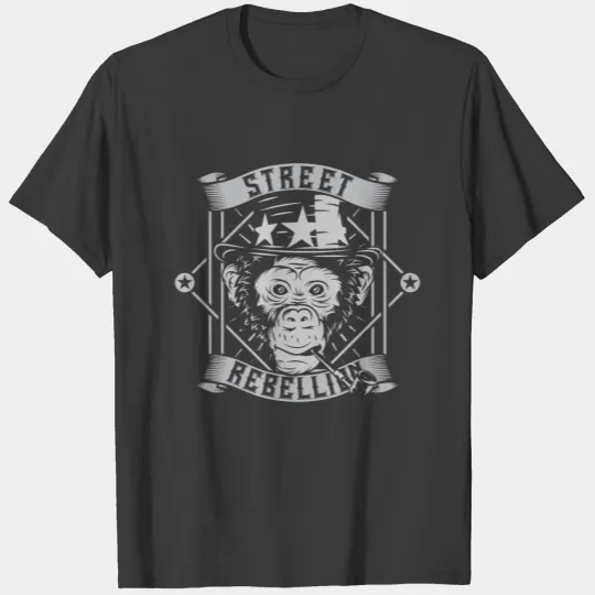 TEETONES | STREET REBELLION MONKEY FACE T-shirt