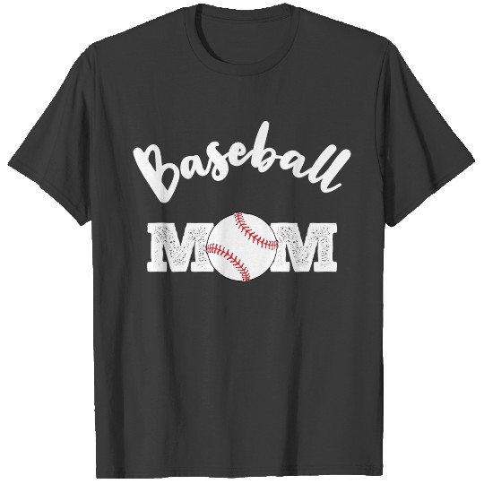 Discover Women's Baseball Mom Shirt Gift - Cheering Mother T-shirt