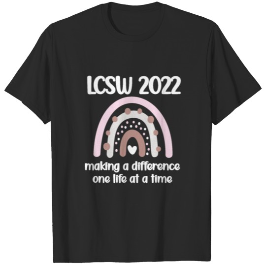 Discover LCSW 2022 Licensed Clinical Social Worker Gifts T-shirt