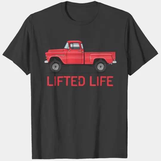 Lifted Life Cardinal Red T-shirt