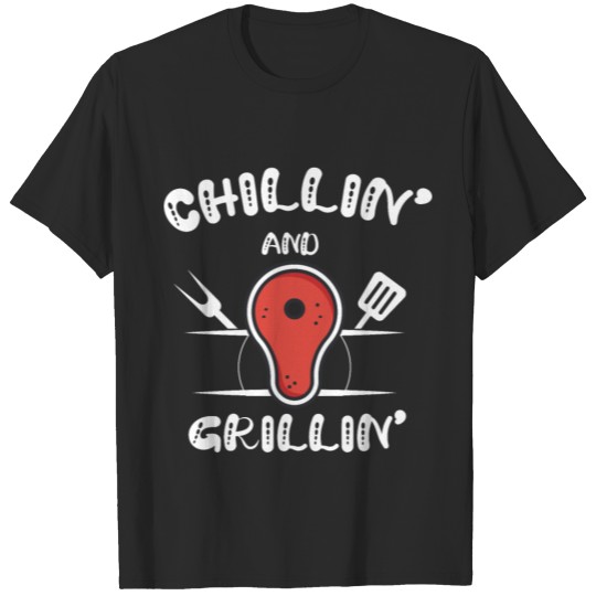 Funny BBQ Forks Chili Hot Sauce Garlic Salting T-shirt