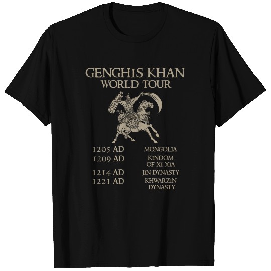 Genghis Khan World Tour T-shirt