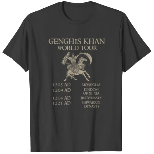 Genghis Khan World Tour T-shirt
