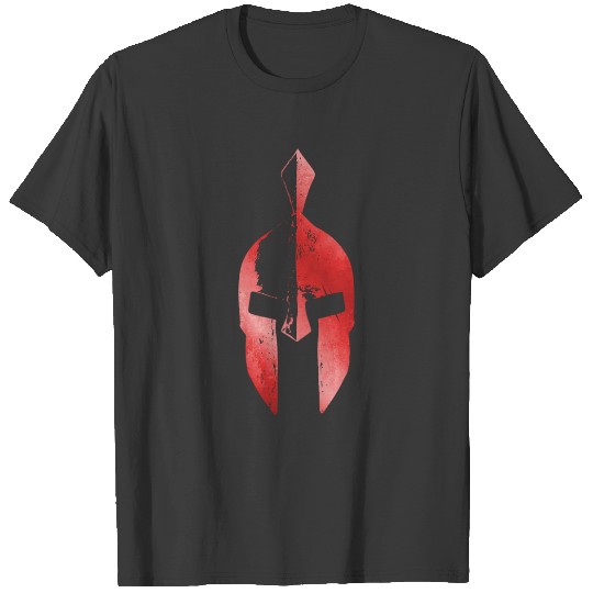 Spartan Helmet Sparta Red T-shirt