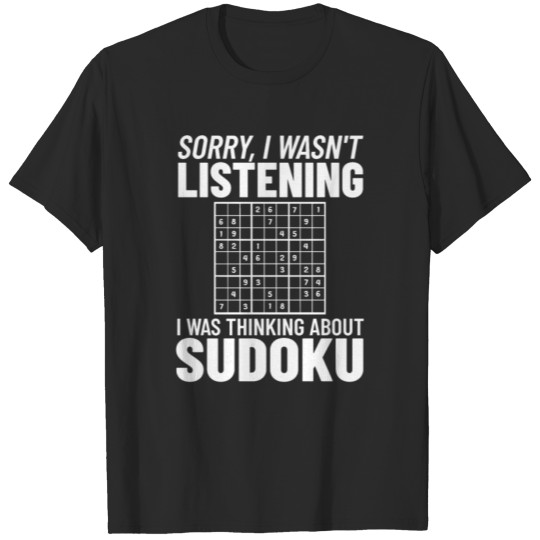 Discover Sudoku Puzzle Solver Hard Easy Beginner Game T-shirt