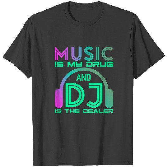 Discover DJ Music Deejay Vinyl Electro Gift T-shirt