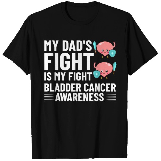 Bladder Cancer Ribbon Awareness Chemo Survivor T-shirt